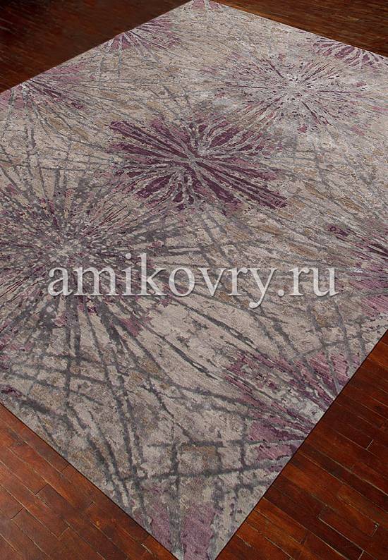 Дизайнерский ковер ручной работы 8/8-RWB ESK-400-Ashwood/Mauve