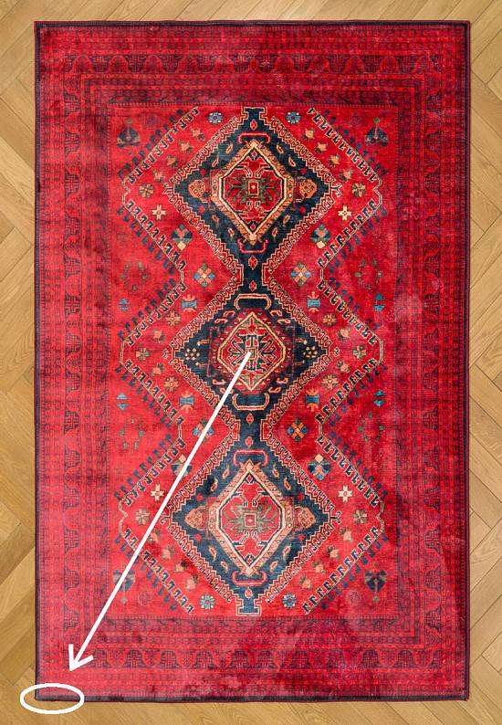 Турецкий ковер из бамбуковой вискозы TD1026-00 discount
