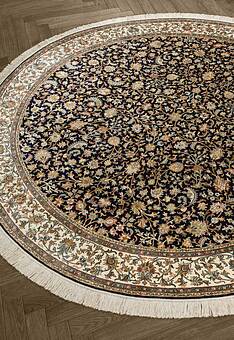 ковер в перспективе Cashmir Sari Dark Blue