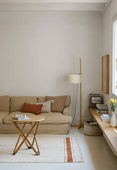 ковер в интерьере Lorena Canals Cotton Gastro Toffee