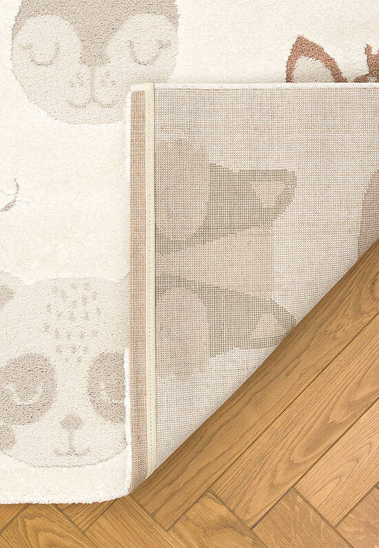Детский ковер PCL 04 Cream Multy