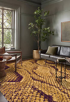 ковер в интерьере Art Rugs King of Snakes