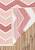 Двусторонний безворсовый ковер NK 05 Cream Pink