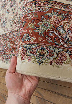 фактура ковра Mashad acril Mashad 1.87033-cream