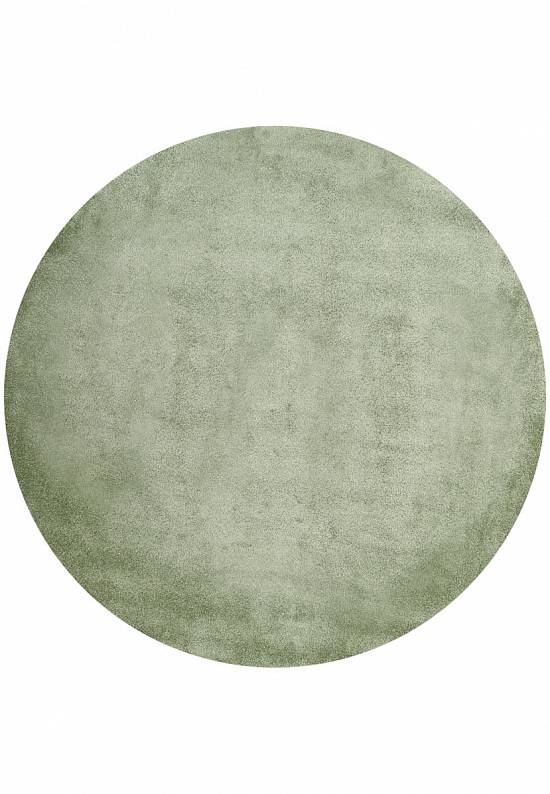 Однотонный ковер из полиамида Noble-Green