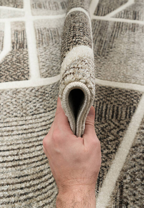 Недорогой синтетический ковер 1336-18455