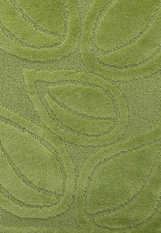 Зеленый коврик для ванной Flora 2510 Green