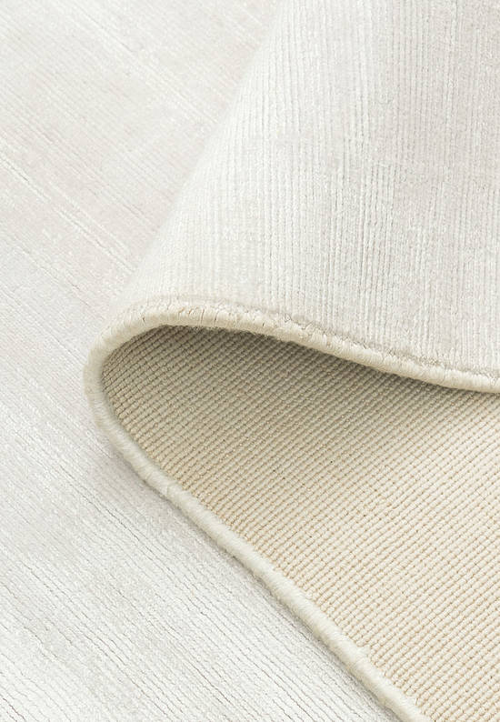 Однотонный ковер ручной работы PHPV-20-White/White