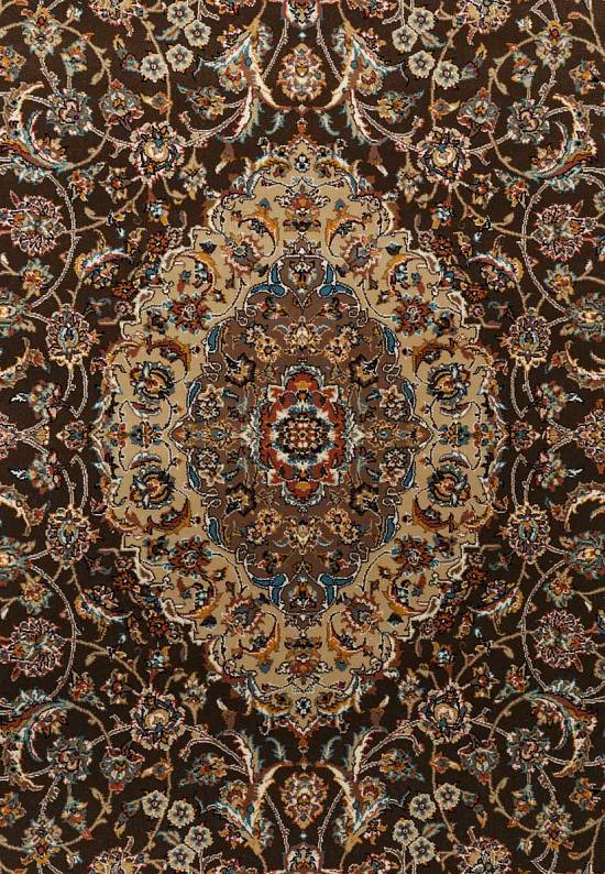 Восточный ковер из Ирана Mashad 1.87125-Brown