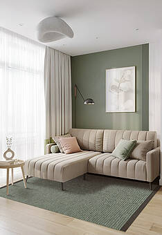 циновка в интерьере Castle RC6035-R810