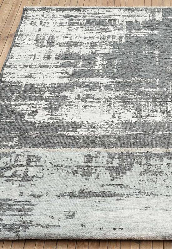 Двусторонний безворсовый ковер 2870 Grey