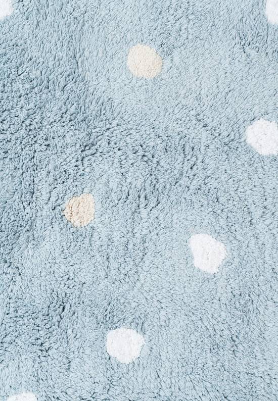 Детский стираемый ковер Little Biscuit Blue