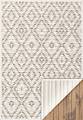 Двусторонний безворсовый ковер Smart Weave Vergi-White