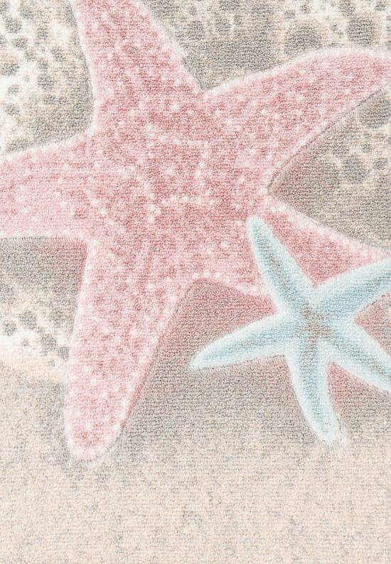 Светлый коврик для ванной  Sea Star 01 Pink