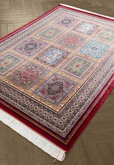 ковер в перспективе Ottoman Silk Farshineh-Red