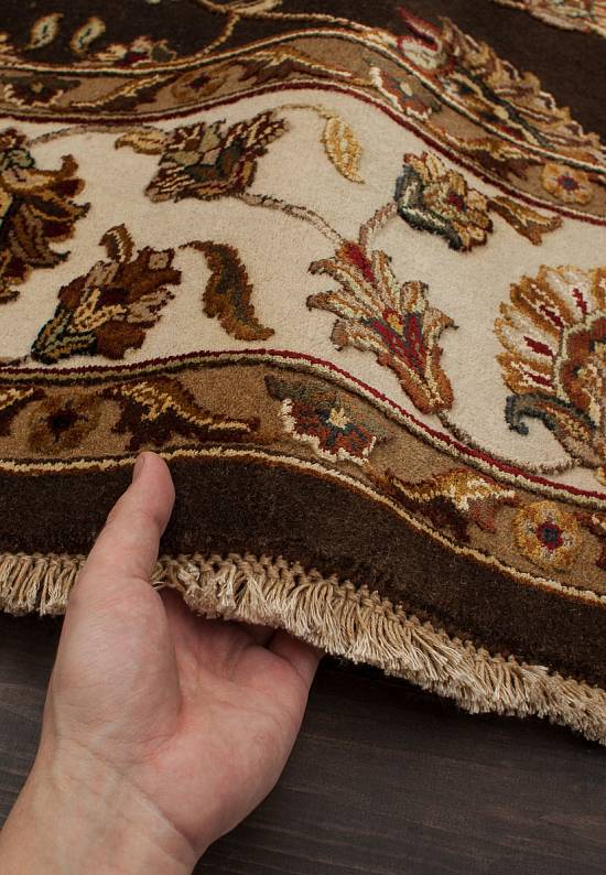 Элитный ковер ручной работы 10/10 HKS-1002-Brown/Ivory