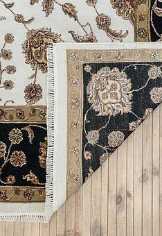 основа ковра Kashan gold Ivory Black