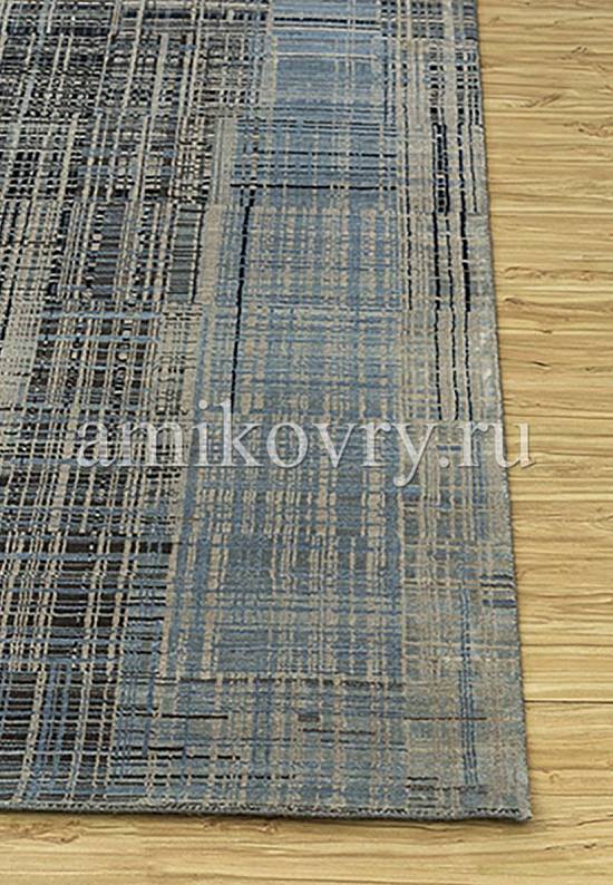 Элитный ковер ручной работы 11/11-RWB SRB-701-Steel Blue/Classic Gray
