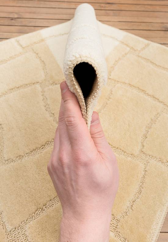 Комплект ковриков для ванной и туалета Sariyer 2540 Beige BQF