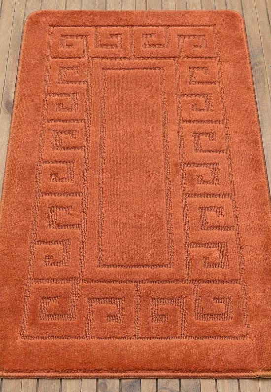 Оранжевый коврик для ванной Ethnic 2505 Ginger