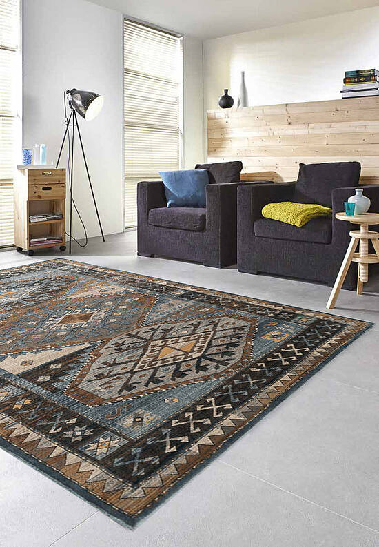 Высокоплотный ковер из вискозы VD2329-V212