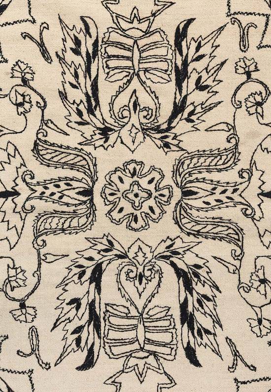 Элитный ковер ручной работы Kilim Addis Ababa Black