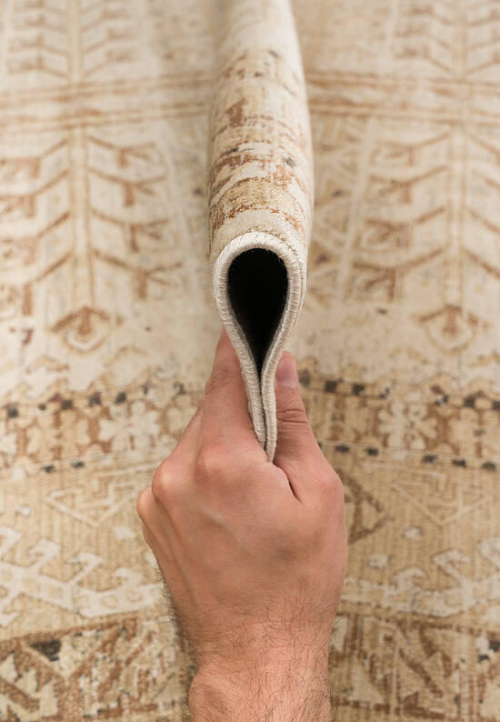 Высокоплотный ковер из вискозы VD3495-V92