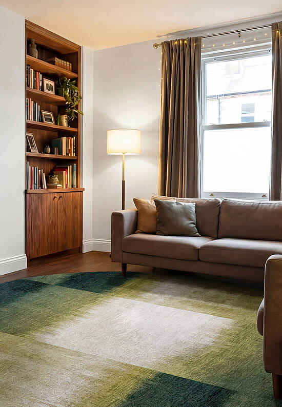 Безворсовый ковер из полиэстера LR6249-L418 outdoor