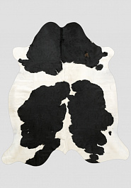 дизайн натуральной шкуры коровы Чёрно-белая LN008-Black/White 969