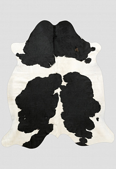 Натуральная шкура коровы Чёрно-белая LN008-Black/White 969