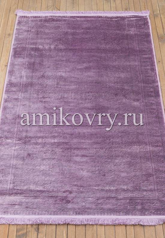Неоклассический вискозный ковер из Турции MG166-Purple