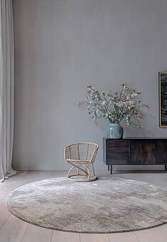 ковер в интерьере Ligne Pure Erode 238.001-600