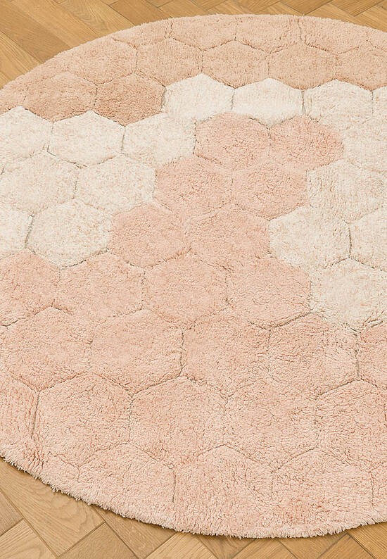 Детский стираемый ковер Honeycomb Rose