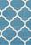 Гобеленовый ковер 076-blue/light beige