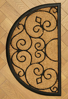 дизайн входного коврика Doormat kokos Nippon-6042-2 discount1 фигура