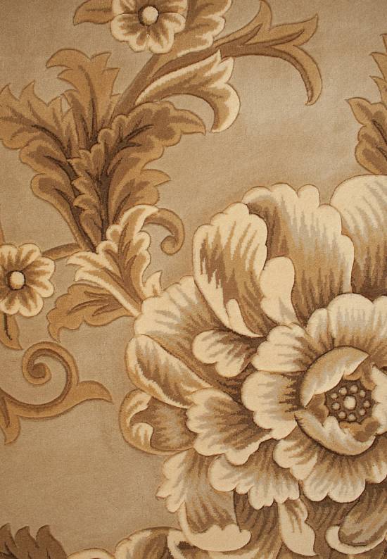 Шерстяной ковер ZY0636MB-beige/grey