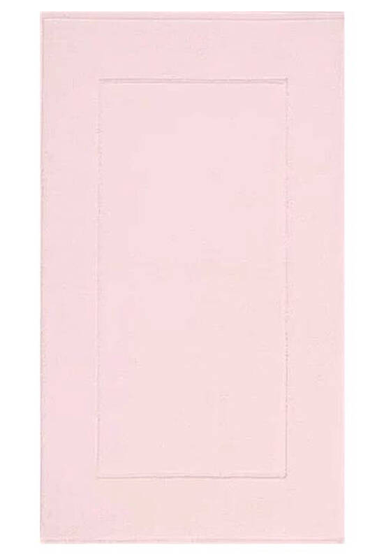Розовый коврик для ванной из хлопка Light Rose