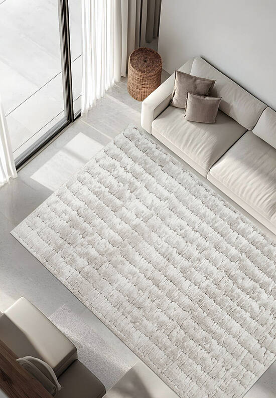 Пушистый ковер из полиэстера RN4631-R803