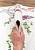 Коврик для ванной в стиле прованс Flower Basket 01 White