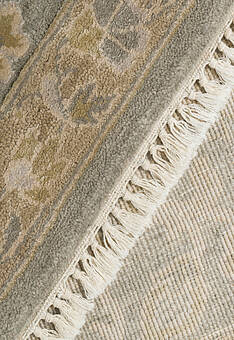 фрагмент ковра Kashan gold Grey Ashwood