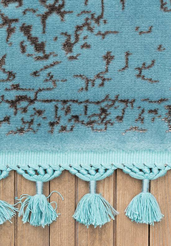 Винтажный турецкий ковер 01 Turquoise