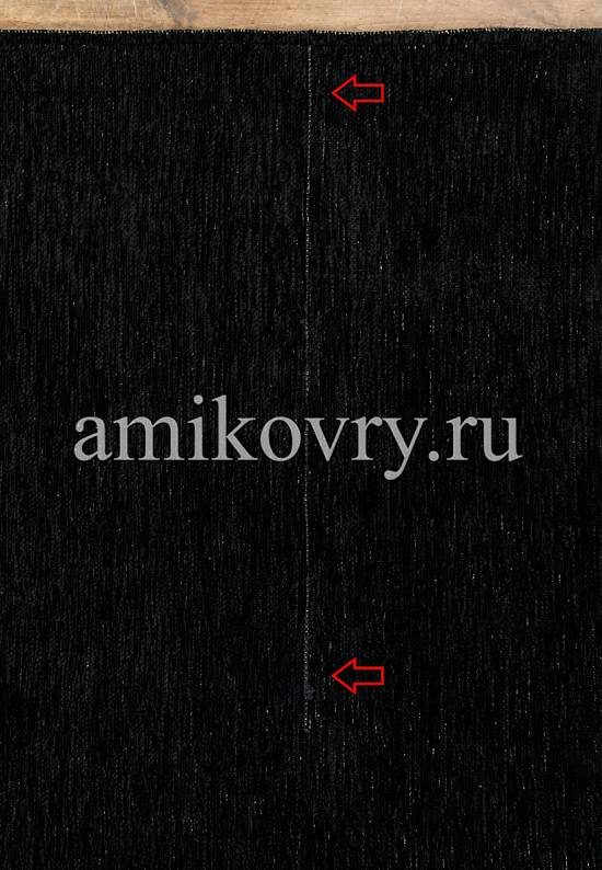 Двусторонний безворсовый ковер 1041-Black discount