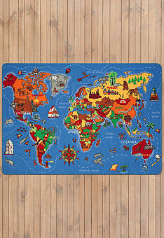 Игровой коврик Playmat Blue Card Blue-G9