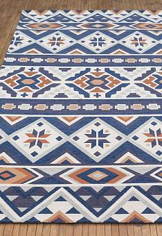 Гобелен Renaissance 103-blue/light beige