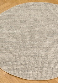 безворсовый ковер в перспективе Wool Line RW1173-R640 круг