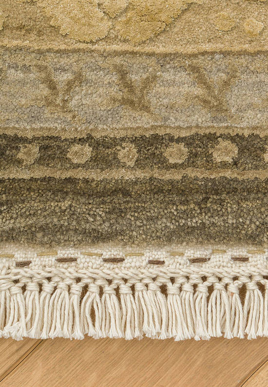 Элитный ковер ручной работы Gray Brown Sand