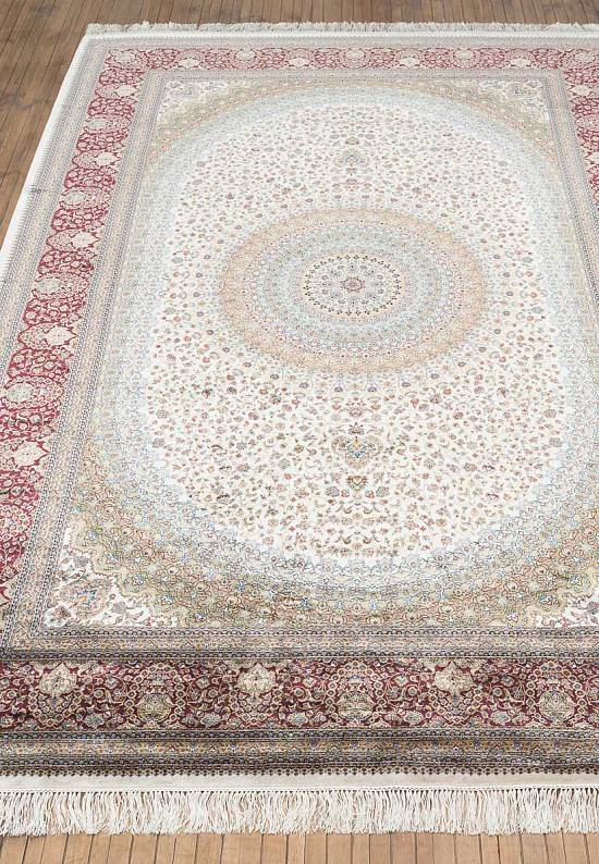 Классический турецкий ковер 1209b-cream-n1