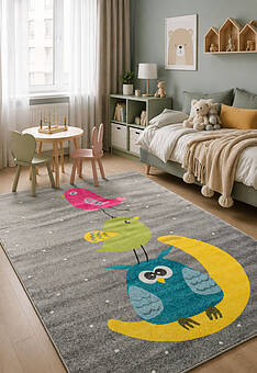 ковер в интерьере Rio Merinos C227-Multicolor