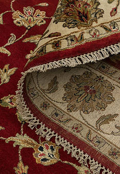 фактура ковра Kashan gold 10/10 MI-50-Red/Ivory