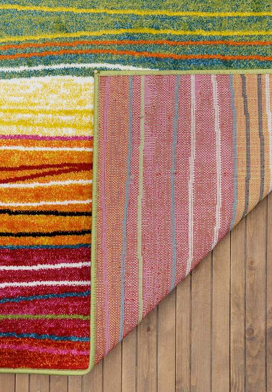 Недорогой синтетический ковер 2773-Multicolor